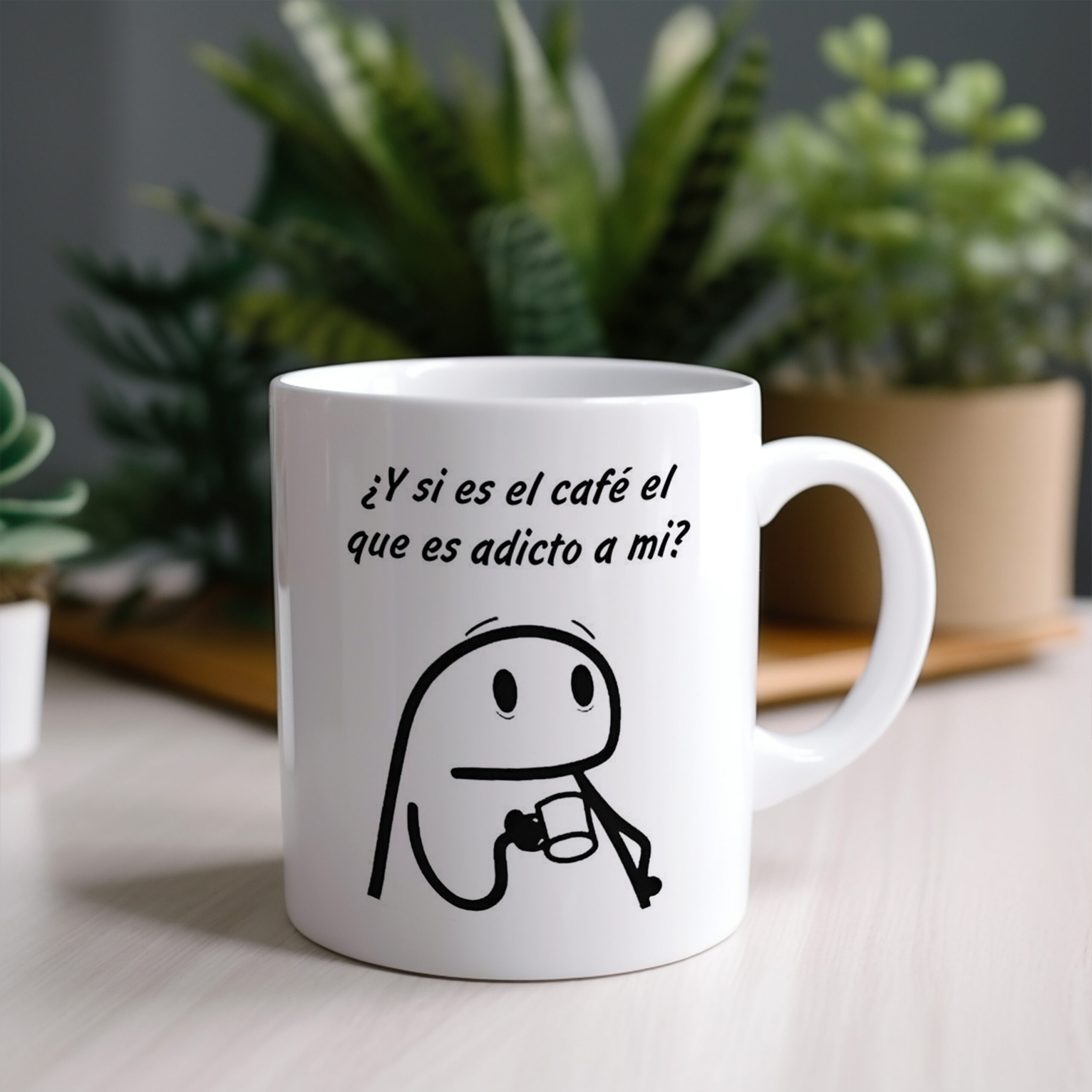 White Coffee Cup Mockup, Professional Coffee Mug with natural it